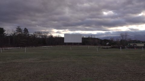 Abandoned drive-in movie theater upstate New York overcast.mov
