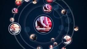 Business network concept. Management strategy. Background template. - Powered by Shutterstock - Get 15% off with code: PIKWIZARD15