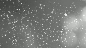 Particles bokeh glitter awards dust abstract background loop	
