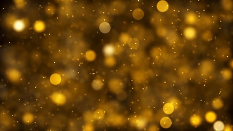 Overlay Bokeh particles backgrounds for any of your tasks. Gold bokeh particles, seamless loop for presentations , promo , video display , wedding slide ,fashion themes, glamour after effect projects.