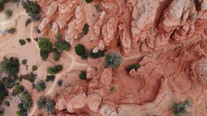 Aerial view of Bryce Canyon National Park, Utah, USA
