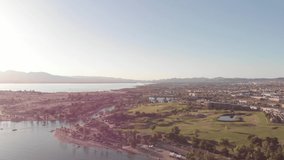 4k Drone footage of the Great Lake Havasu