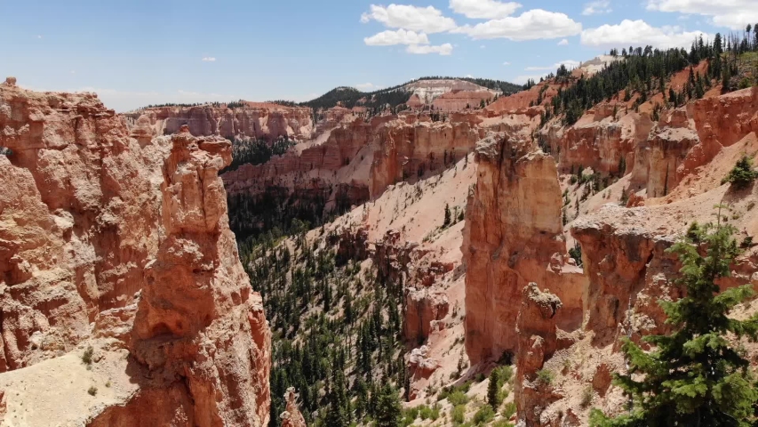 Aerial view of Bryce Canyon National Park, Utah, USA