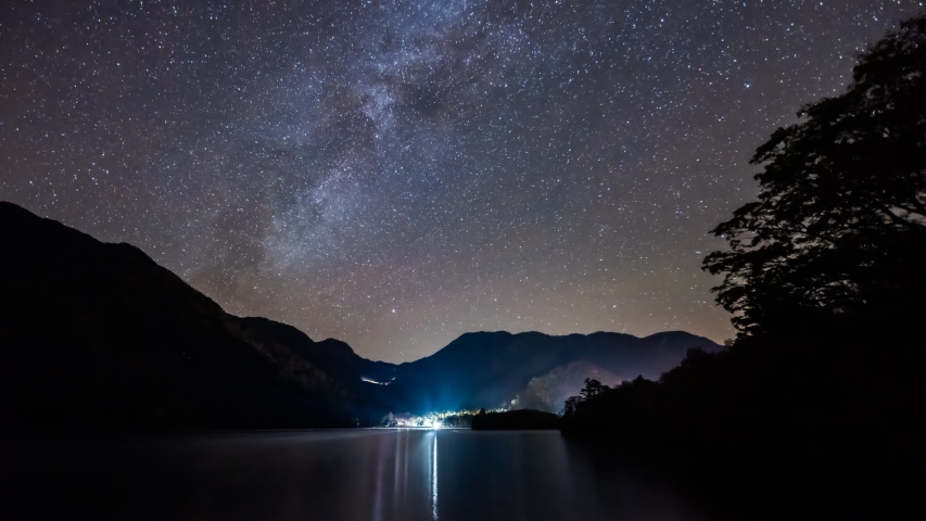 A place where you can see the sky full of stars