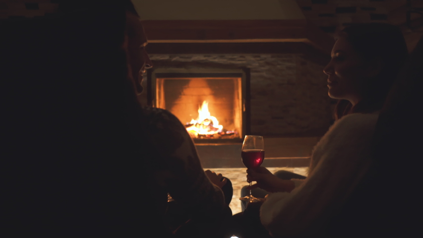 Sex By The Fireplace