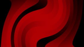 Looped animation. Abstract wavy background 