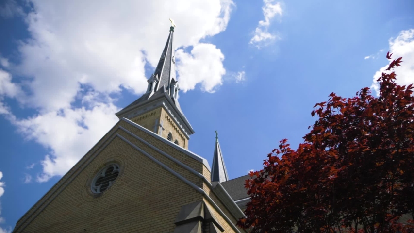 Exterior of a beautiful church.