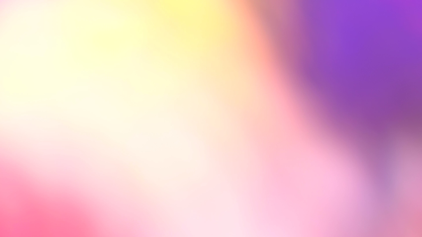 Pastel neon pink blue purple yellow soft gradient texture. Rainbow color holographic iridescent abstract background. Hologram glitch. Light through a prism and smoke Royalty-Free Stock Footage #1045527295
