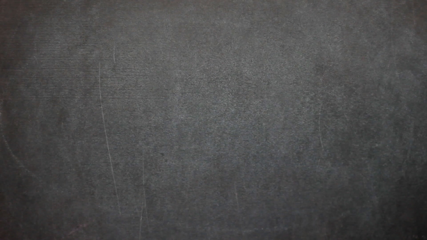 Word welcome, written chalk on the chalkboard. Stroke along the contour with chalk.