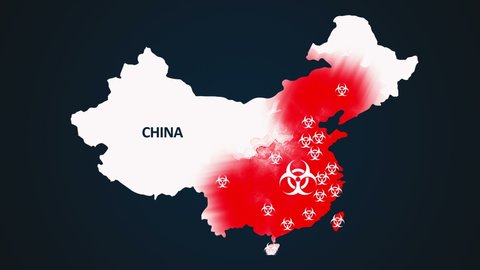 Chinese coronavirus spread the country, biohazard alert, China epidemic