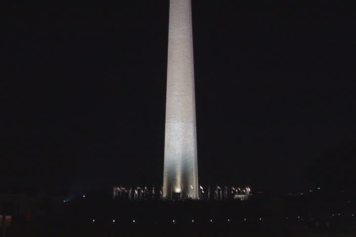 NTSC: Washington Monument - tilt up