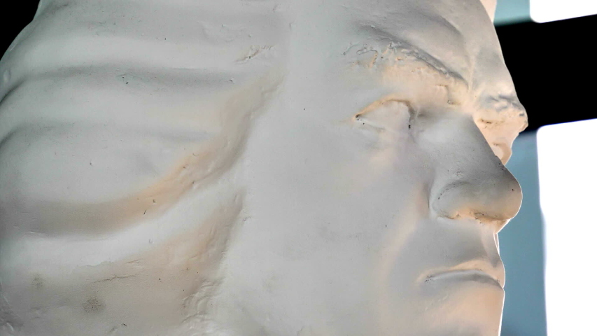 Ludwig van Beethoven bust close