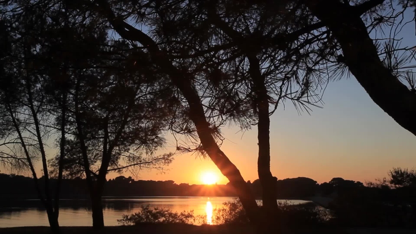 Sunset in Brijuni National Park, Croatia