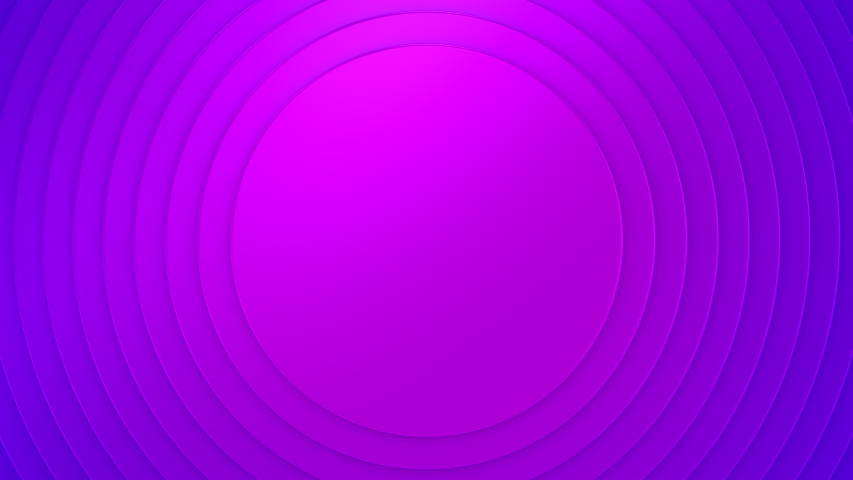 Background of Circles. Background for text or logo, loop, 3d rendering, 4k resolution