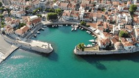 Aerial videos from the castle of Nafpaktos