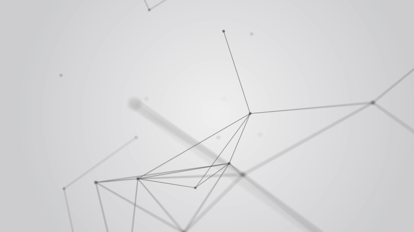 Abstract grey plexus dot and line conect background Royalty-Free Stock Footage #1045825063
