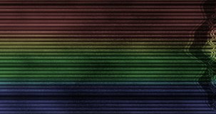 colorful vhs glitch noise background realistic flickering, analog vintage TV signal with bad interference, static noise background, overlay