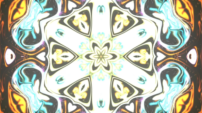 A unique and beautiful kaleidoscope background
you must have
