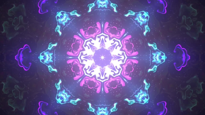 A unique and beautiful kaleidoscope background
you must have