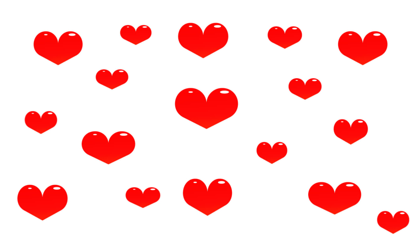 Heart Animation, Many Hearts . Stock Footage Video (100% Royalty-free)  1046258971 | Shutterstock