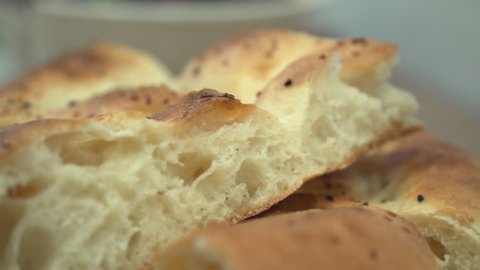 Ramadan pides in turkey bread culture. turkish bread