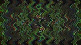 Abstract trendy neon wavy sci-fi iridescent background. Random distortions for your project.