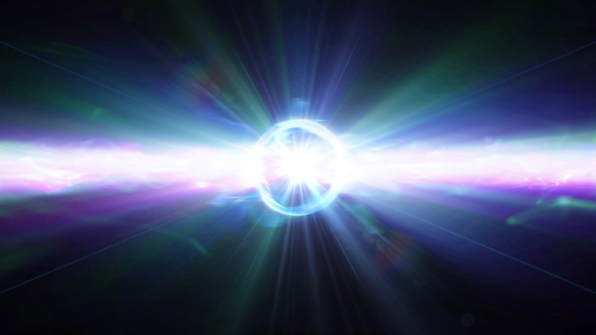 Video Background : An event horizon shoots light (Loop). Royalty-Free Stock Footage #1046358061