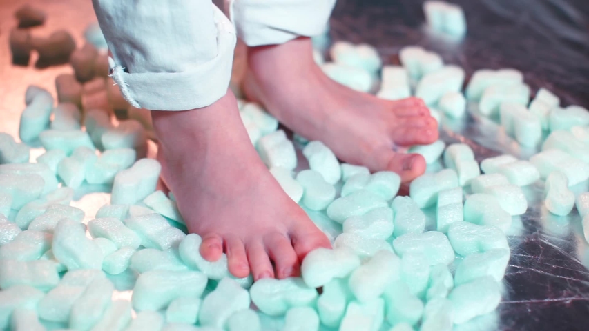 Boy Foot Trample