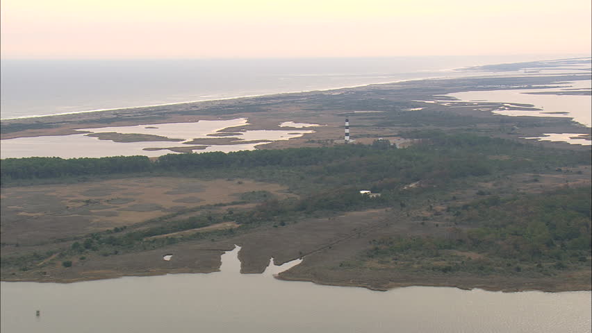 AERIAL United States-Bodie Island Lighthouse 2008