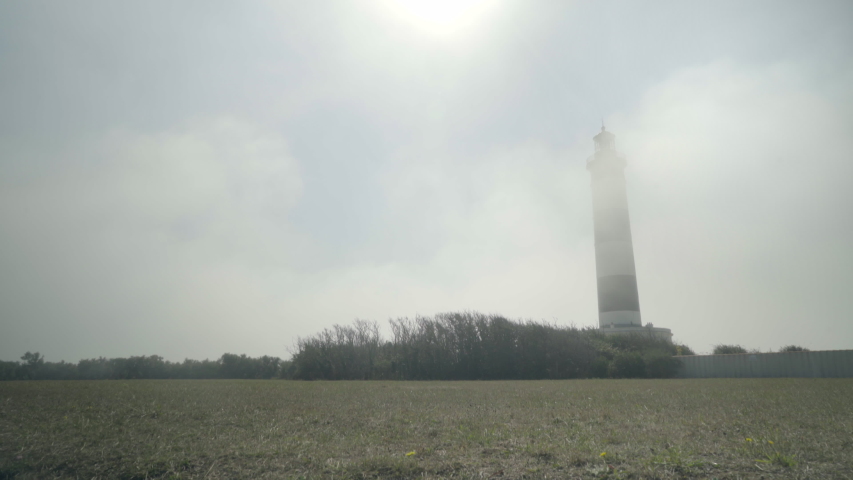 Lighthouse in the Mist | Sun is breaking through the clouds - Phare de Chassiron, Saint-Denis-d