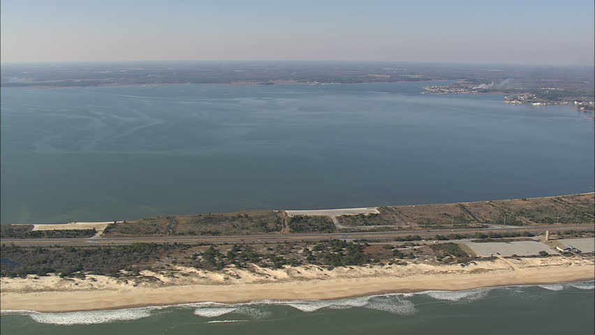 AERIAL United States-Delaware Seashore State Park 2008