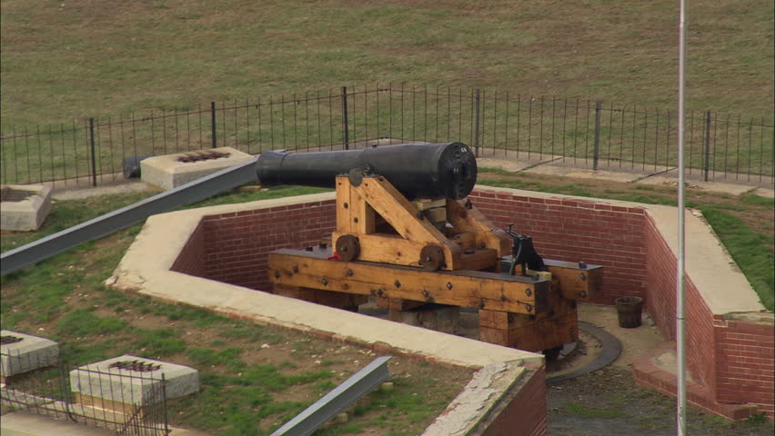 AERIAL United States-Fort Delaware On Pea Patch Island 2008