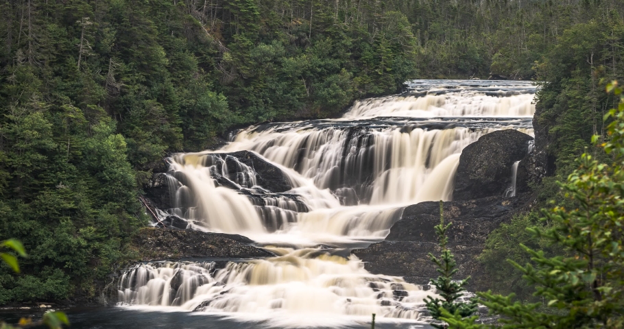Gros Morne National Park, Newfoundland, Canada. Long exposure time lapse of Baker
