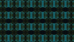 Kaleidoscopic video background. Colorful symmetric patterns.