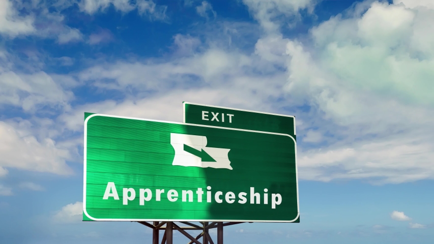 Street Sign the Way to Apprenticeship