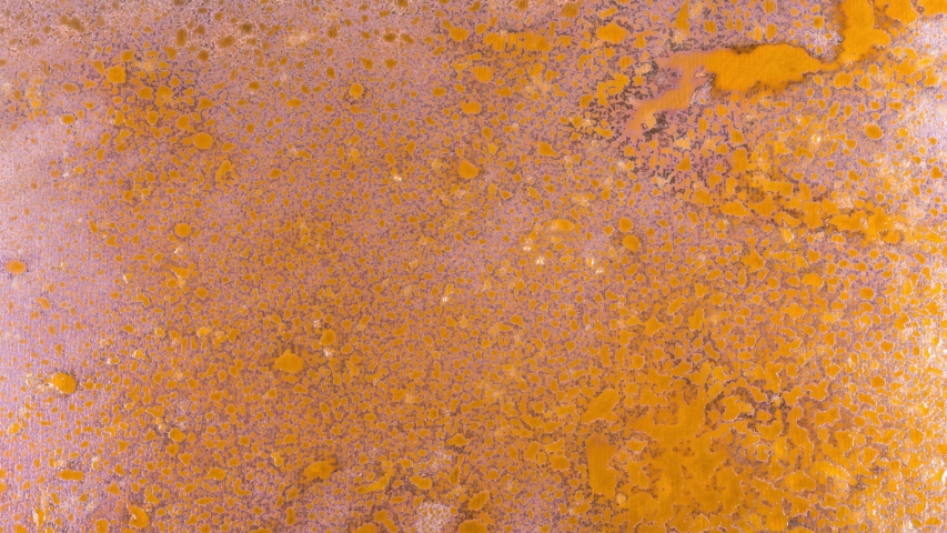 Metal Rusting in Real Time Time Lapse Oxidize Water Rust Steel 01 Royalty-Free Stock Footage #1046842810