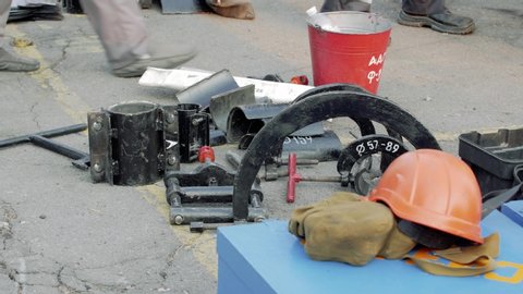 Emergency rescue service equipment gas accident leak repair special tools