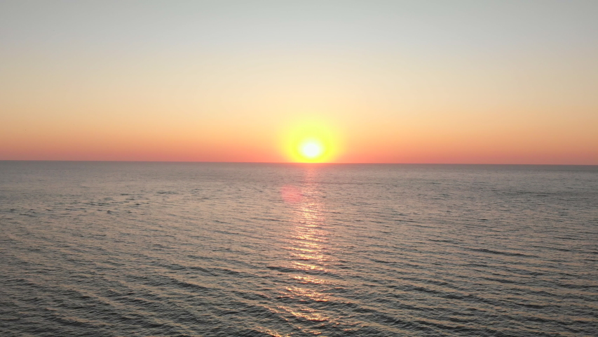 Dusk setting over the ocean in the Florida Keys image - Free stock ...