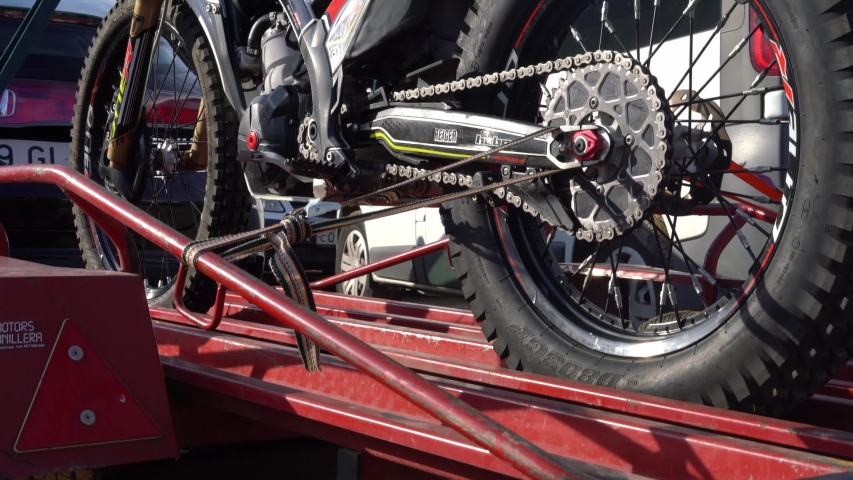 trials bike trailer