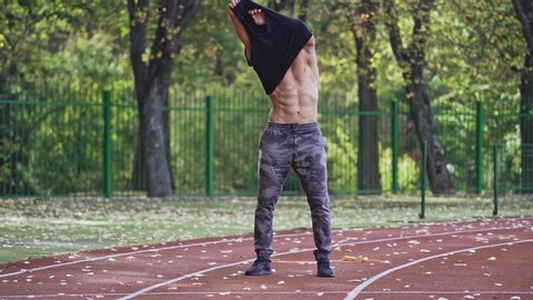 Naked man full body Stock Video Footage - 4K and HD Video Clips