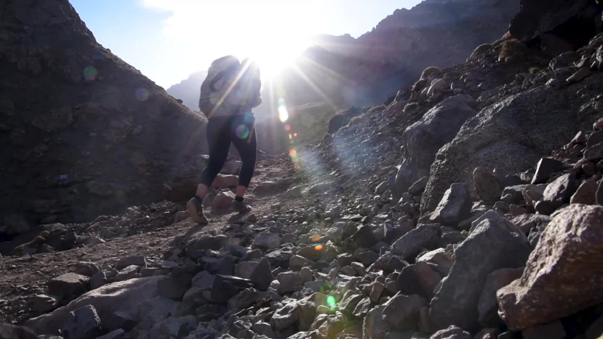 Trekking in the High Atlas Mountains of Morocco