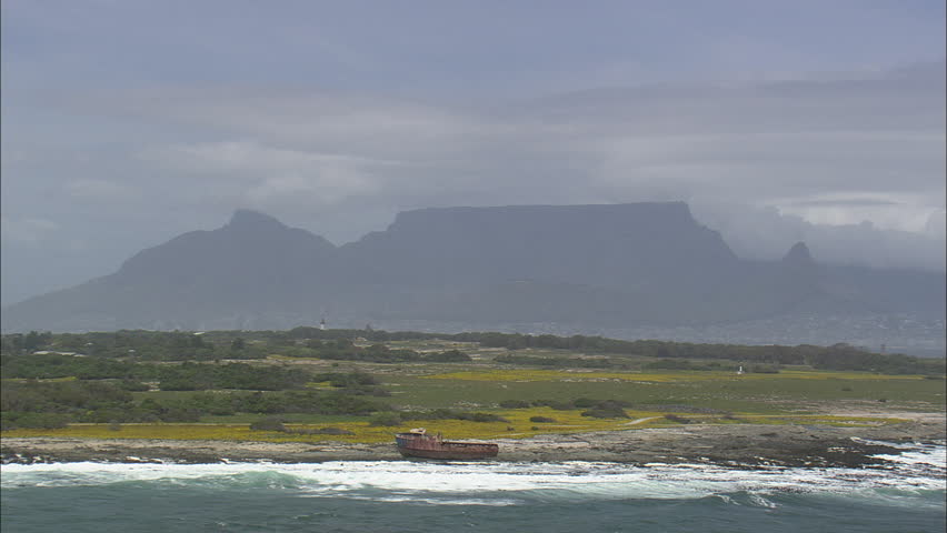 AERIAL South Africa-Robben Island 2009