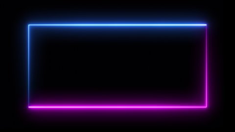 Neon Frame Overlay Png - Kristins Traum