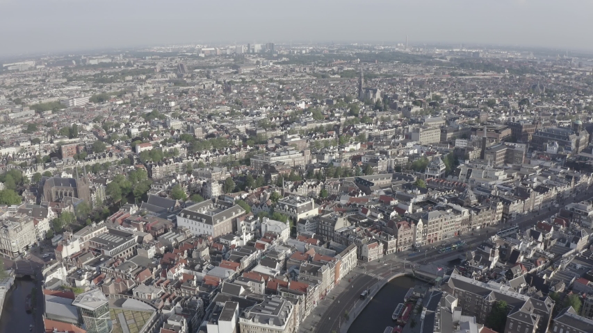 View of the Historical Center of Amsterdam, Netherlands image - Free ...