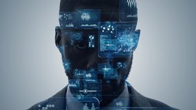 AI (Artificial Intelligence) concept. Deep learning. GUI (Graphical User Interface). - Powered by Shutterstock - Get 15% off with code: PIKWIZARD15