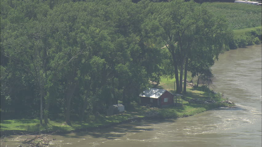 AERIAL United States-Elk Point And Missouri River 2011