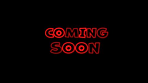Coming Soon Neon Sign Fluorescent Stock Footage Video 100 Royalty Free Shutterstock