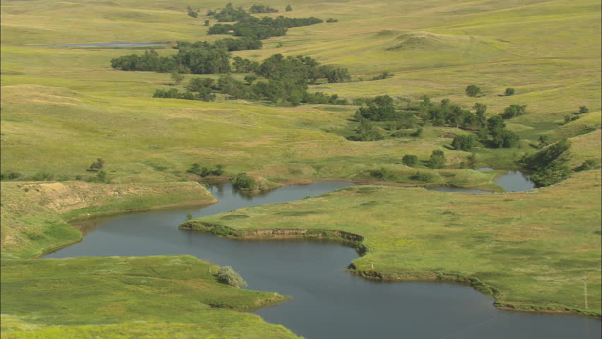AERIAL United States-Grand River National Grassland 2011