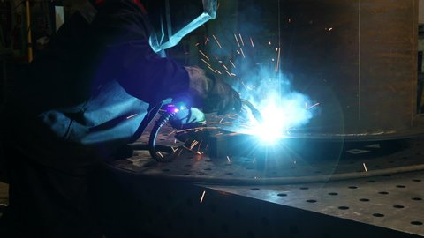 Welder Engineer Workshop Stock Photo (Edit Now) 301458080