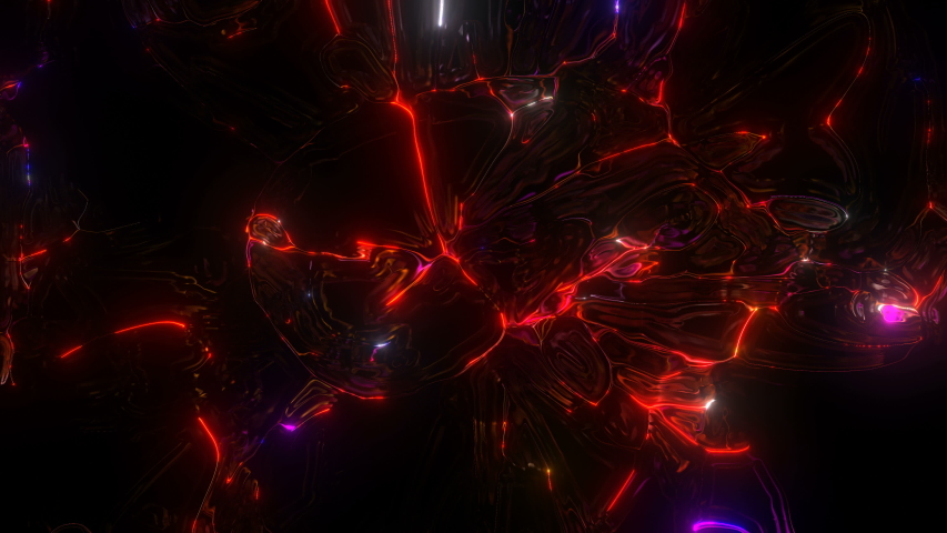 Looped seamless footage with abstract modern 3d animation for your event, concert, title, presentation, site for designers, editors and VJs